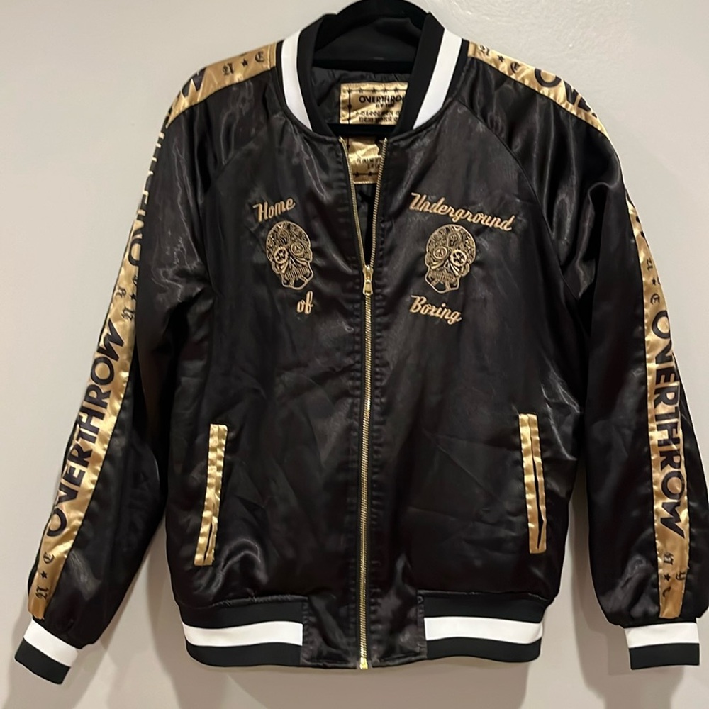 Overthrow New York Bomber Underground Boxing Bleecker Street Jacket